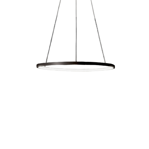 Colgante modelo Saturno diámetro 60 cm 3000K 26W 3500Lm 220V negro